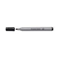 Black Bullet Tip Permanent Marker (Pack of 10)