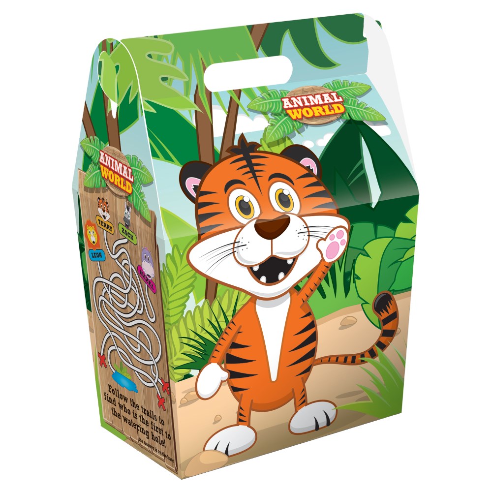 Children's Meal Boxes Animal Print Select Catering Solutions Ltd