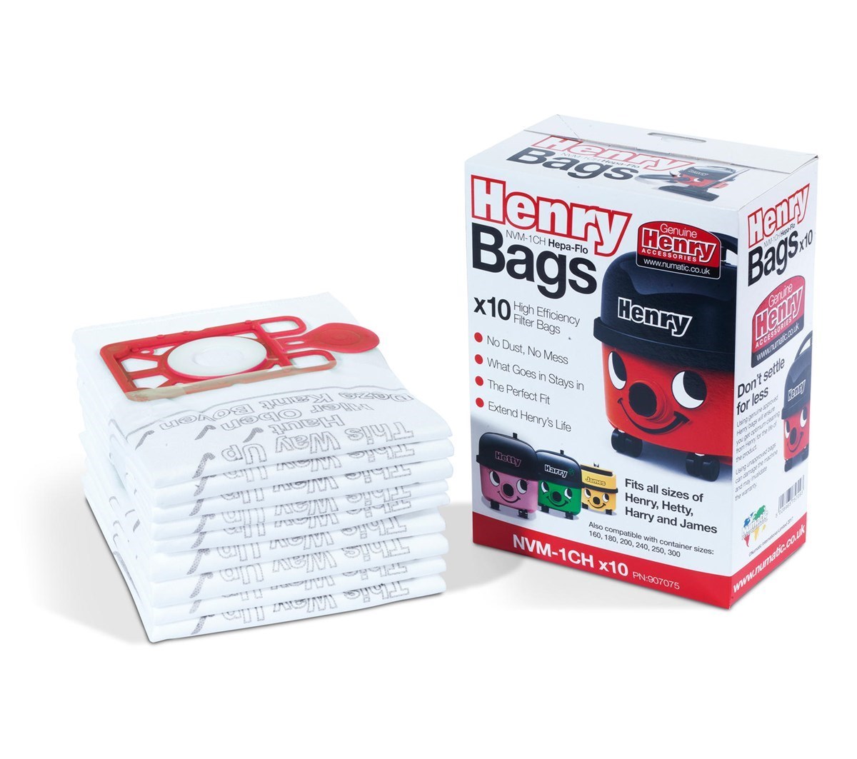 tesco henry vacuum bags