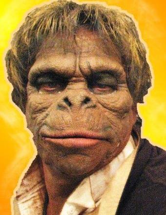 Ape Man Mask Prosthetic By Woochie Mostlydead Com