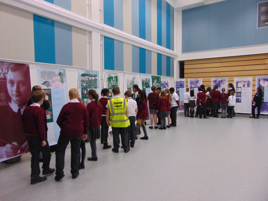 Year 6 Anne Frank Exhibition & at Stopsley High School