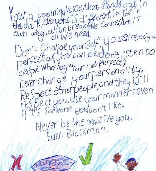 Year 5 winning poem