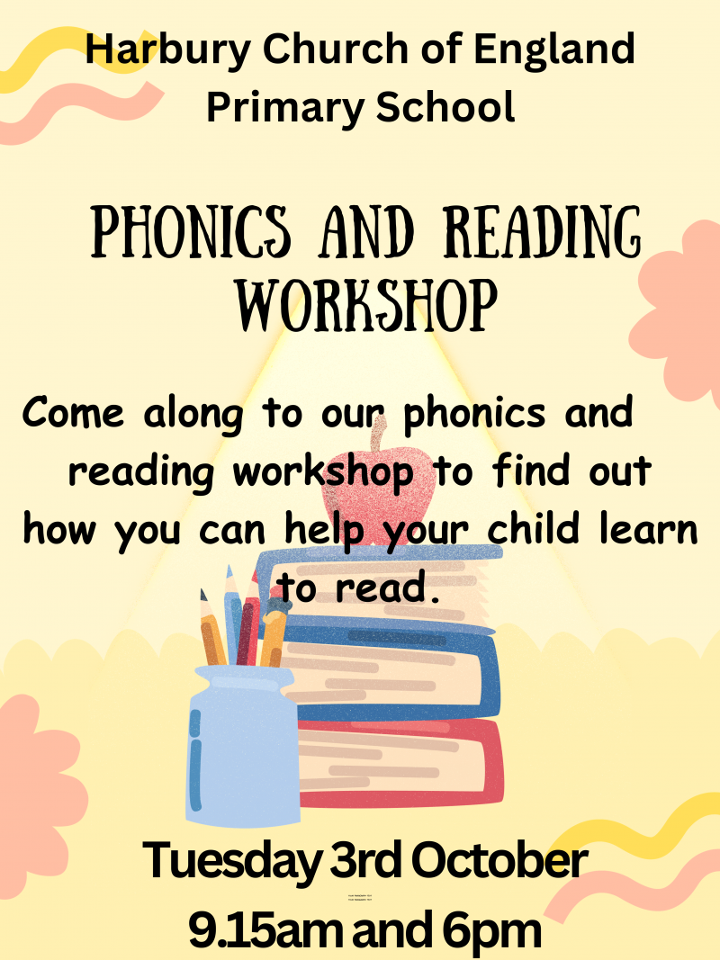 Phonics and Reading Workshop | Harbury C of E Primary School