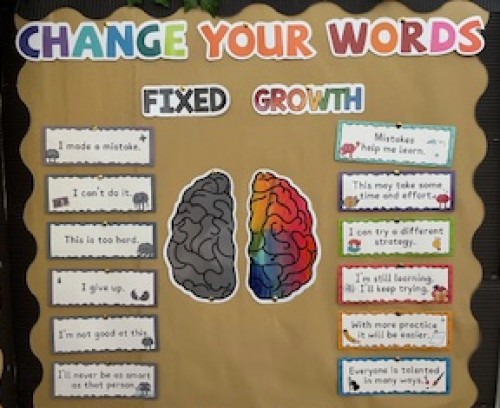 Our growth mindset