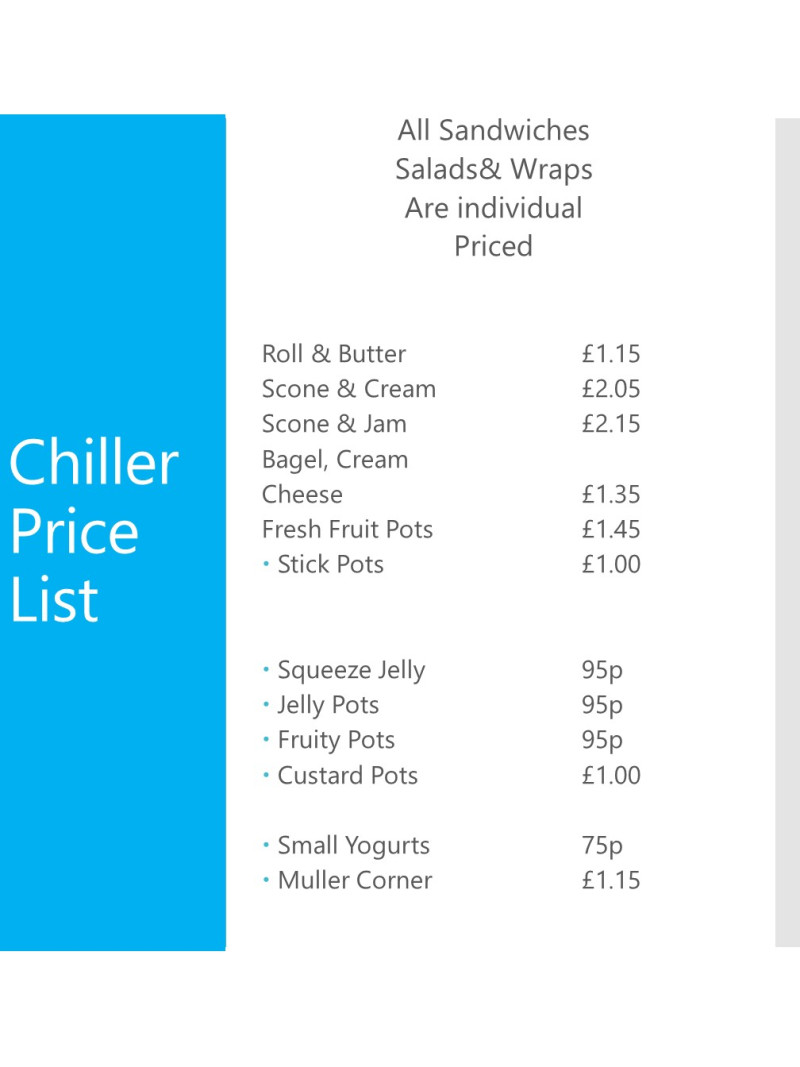 chillerpricelist