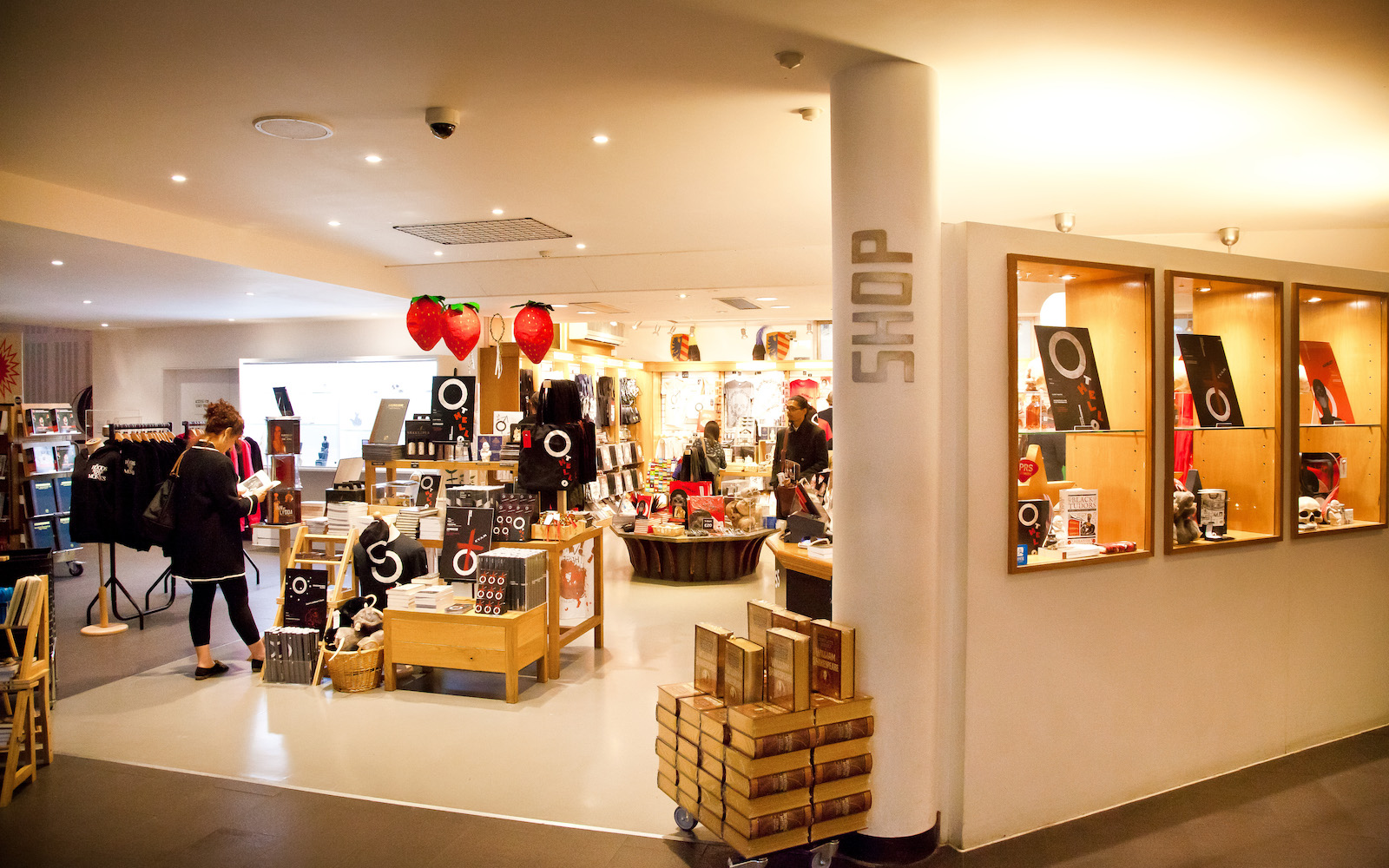 Families shop