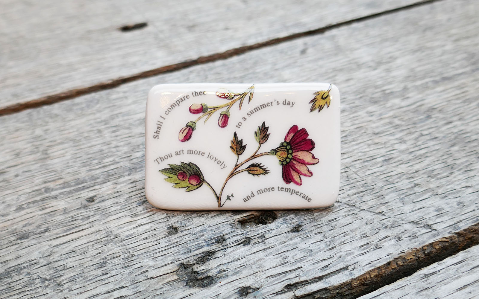 Sonnet Brooch blog