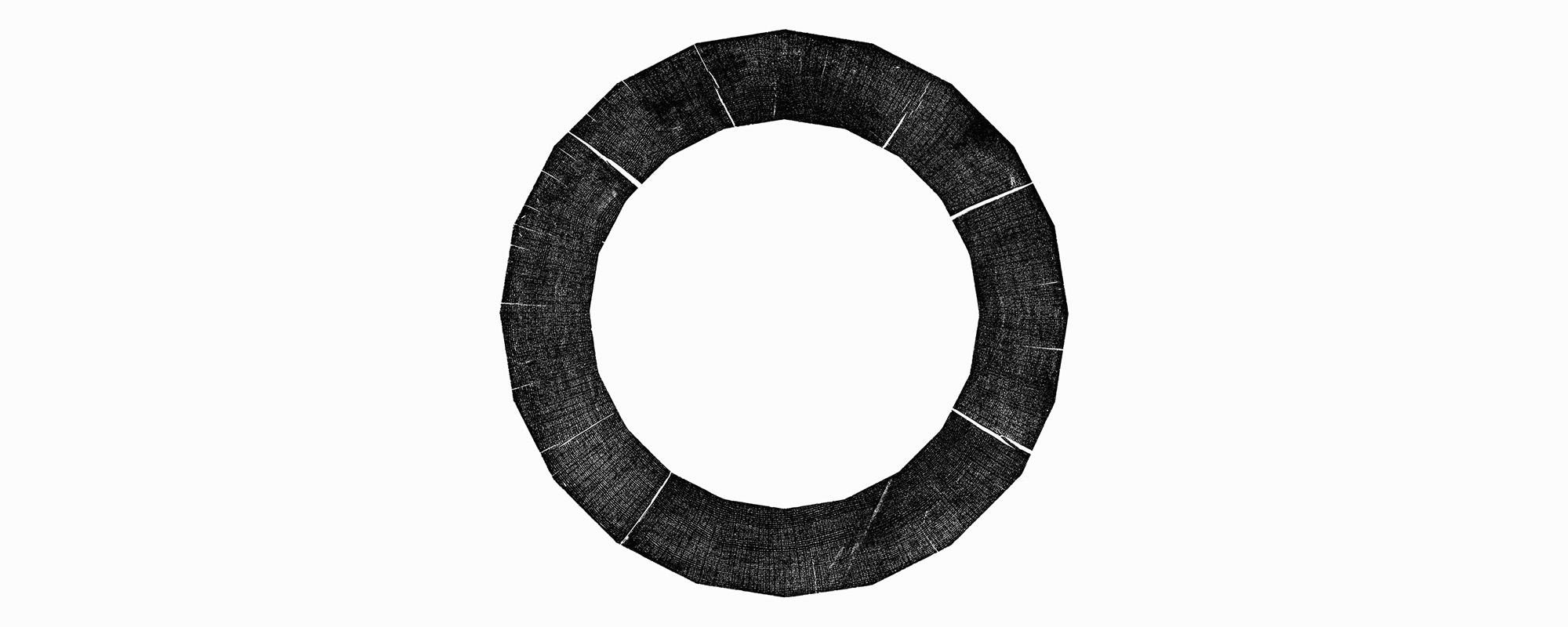 Shakespeare's Globe Roundel Shakespeare's Globe Roundel in Black