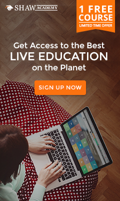 ShawAcademy Limited Time Offer One FREE Course