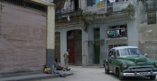 Walking Through Havana