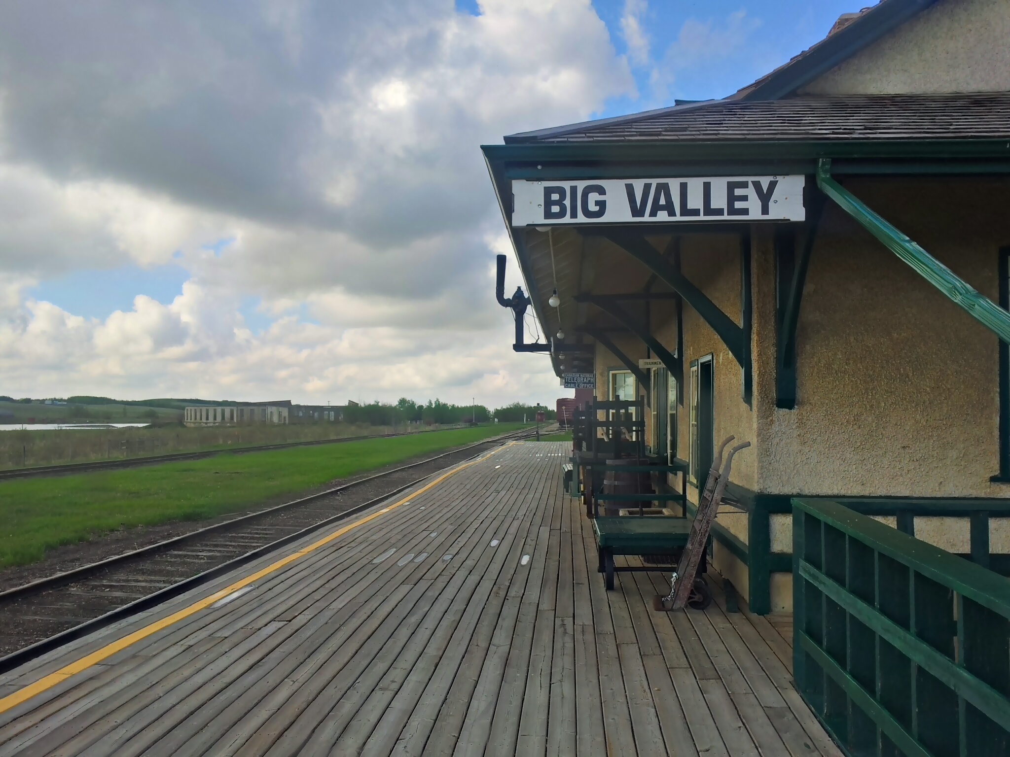 Big Valley train station