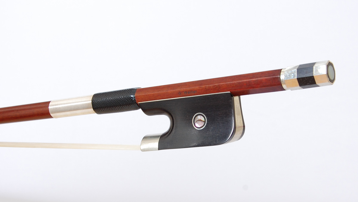 Pernambuco French pattern Double Bass bow by G. Werner £408.00