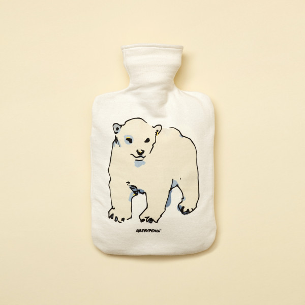 Wärmflaschenbezug "Eisbär" Wärmflaschenbezug "Eisbär"
