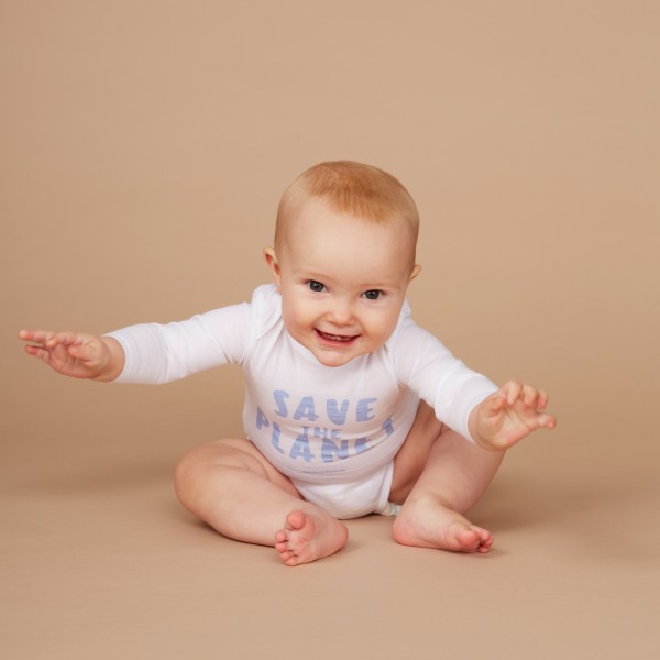 Baby Body Langarm "Save the Planet" Baby Body Langarm "Save the Planet"