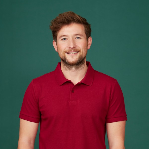 Herren-Polo Kurzarm biking red Herren-Polo Kurzarm biking red