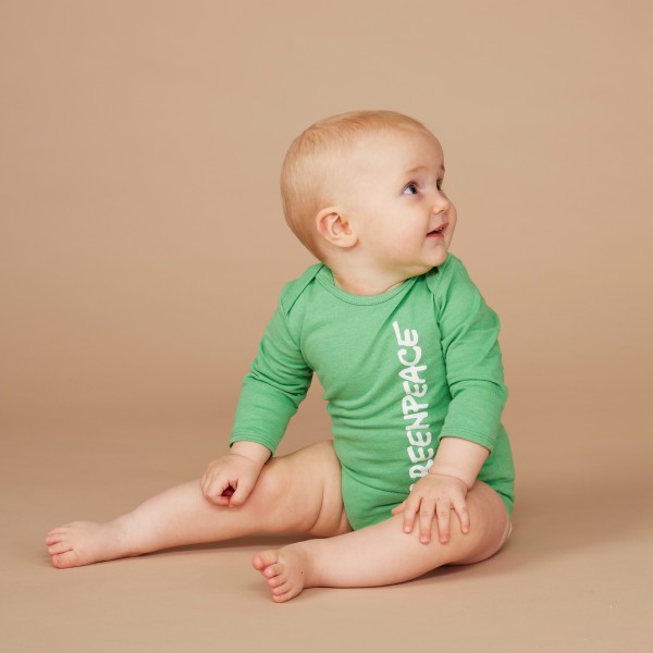 Baby Body Langarm "Greenpeace Original" Baby Body Langarm "Greenpeace Original"