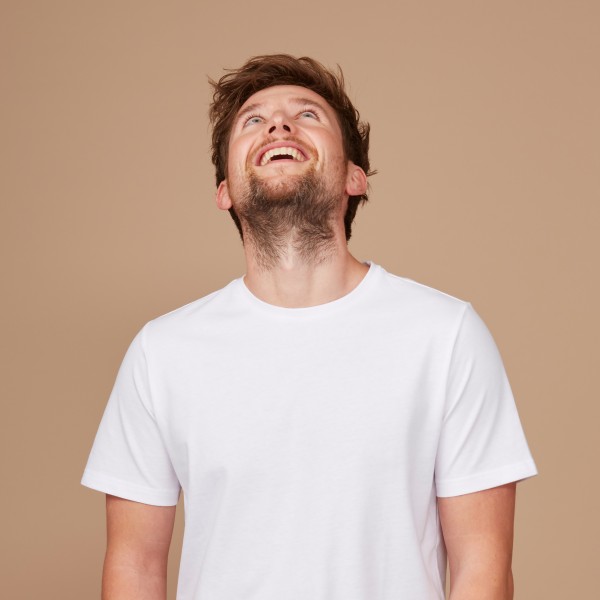 Herren Basic T-Shirt Kurzarm weiß Herren Basic T-Shirt Kurzarm weiß
