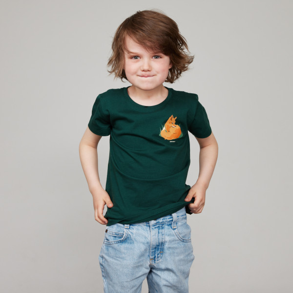 Kids T-Shirt "Kleiner Fuchs" tannengrün Kids T-Shirt "Kleiner Fuchs" tannengrün