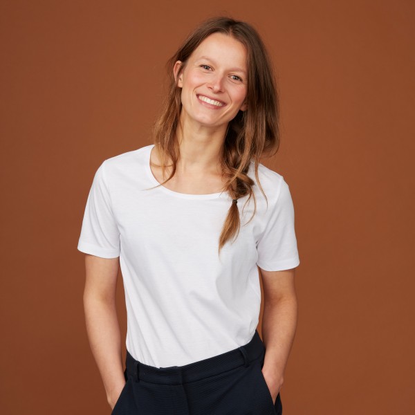Damen T-Shirt Kurzarm weiß Damen T-Shirt Kurzarm weiß
