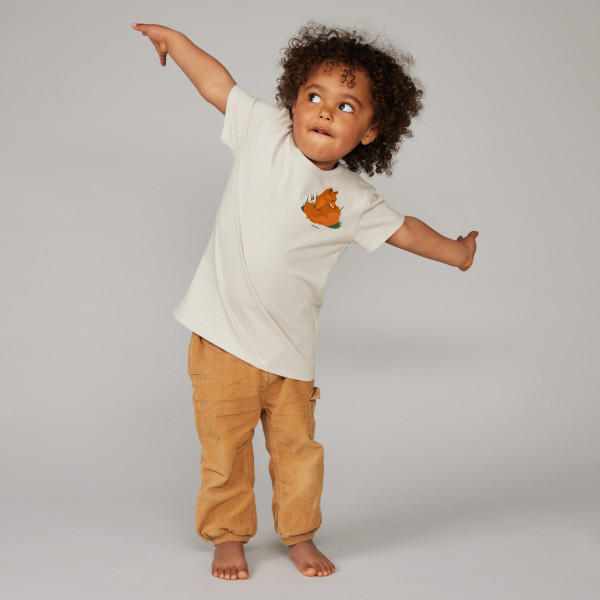 Kids T-Shirt "Kleiner Fuchs" kieselgrau Kids T-Shirt "Kleiner Fuchs" kieselgrau