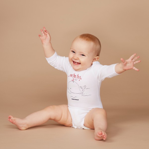 Baby Body Langarm "Save the Arctic" Baby Body Langarm "Save the Arctic"