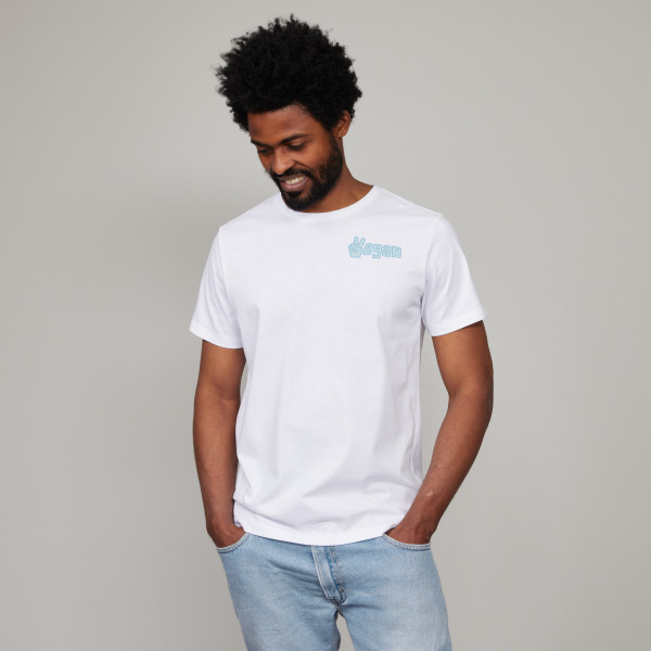 T-Shirt "Vegan" weiß T-Shirt "Vegan" weiß