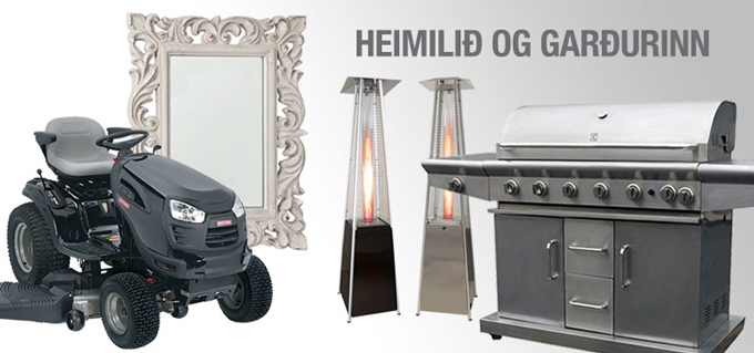 Heimilið og garðurinn