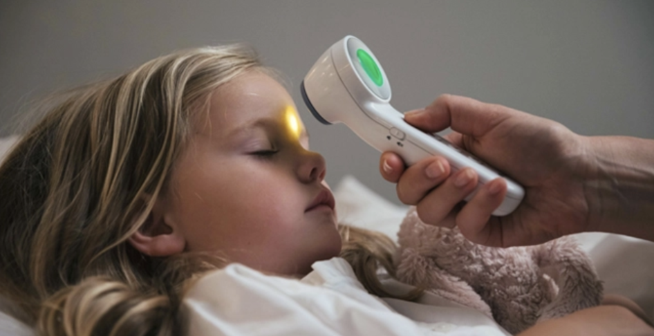 Thermomètre sans contact Age Precision BNT400WE | Silver Sanz