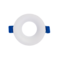Aro circular fijo TALUS 6G aluminio blanco 85x41 corte 75mm (GU10 no incluido) | Silver Sanz