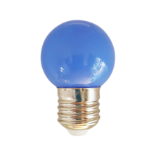 LED Spherical Blue 1W IP44 | Silver Sanz