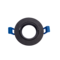 BOLT 6G black aluminum tilting circular ring 85x23 cut 75mm (GU10 not included) | Silver Sanz