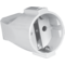 Clavija Clavija  Schuko toma de tierra M D4,8mm 10/16A "(BL)" H D4,8mm 10/16A | Silver Sanz