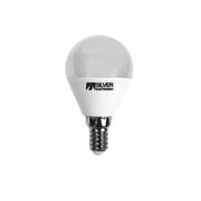 Silver Electronics Bombilla LED Esférica 6W E14 4000K