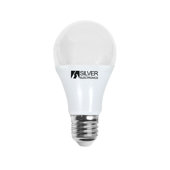 Standard LED dimmable 8W E27 3000K | Silver Sanz