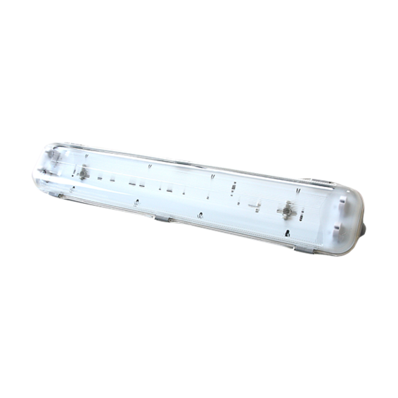IP65 screen for 2x1500mm LED tube without reac | Silver Sanz