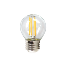 Filament argenté transparent de filament de l'électronique LED 4W E27 3000K