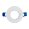 Aro circular basculante BOLT 6G aluminio blanco 85x23 corte 75mm (GU10 no incluido) | Silver Sanz