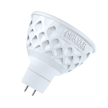 Ampoule multi-LED 4W GU5.3 12V 3000K de Silver Electronics