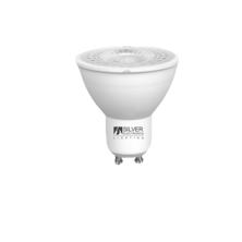 Silver Electronics Bombilla LED Eco Dicroica 5W GU10 6000K 38º