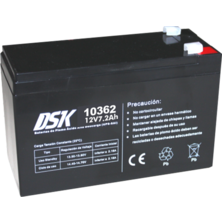 DSK Lead Acid Battery High Discharge High Discharge (UPS-UPS) 12V 7.2Ah