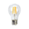 Silver Electronics Bombilla LED Estándar con Filamento Transparente 6W E27 5000K | Silver Sanz
