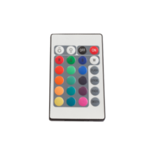 RGB controller with button control for LED Strip | Silver Sanz