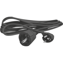 Prolongador Manguera 5m negro | Silver Sanz