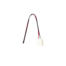 Conector 2 pins con cable alimentación 15cm 12V-24V para tira 10mm (pack 5 udes)  | Silver Sanz