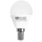 Ampoule LED sphérique Silver Electronics 6W E14 3000K | Silver Sanz