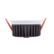 PLEX DOWNLIGHT Dimmable 25W 4000K White | Silver Sanz