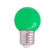 LED Spherical Green 1W IP44 | Silver Sanz