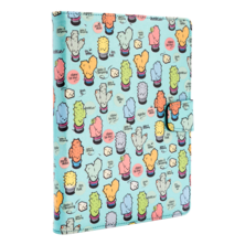 Silver HT Funda Universal Rotatory 360º Cactoos para tablets de 9-10 pulgadas