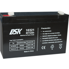 DSK Lead-acid Battery 6V and 12A