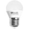 Spherical LED E27 560lm 6W 5000K 160º 25,000h | Silver Sanz